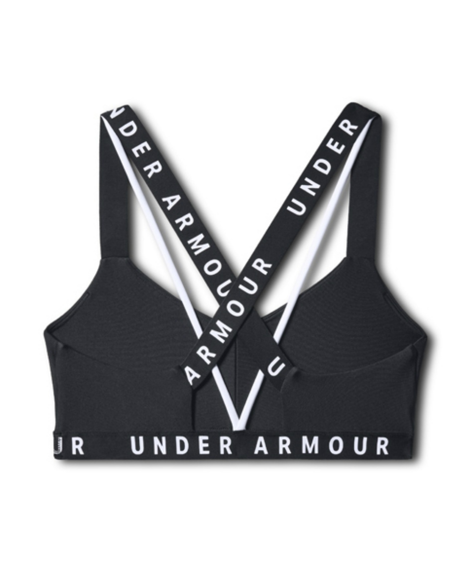 アンダーアーマー Under Armour スポーツブラ ブラトップ ワードマークストラップブラ 001 スポーツ用品ならヒマラヤオンラインストア 公式
