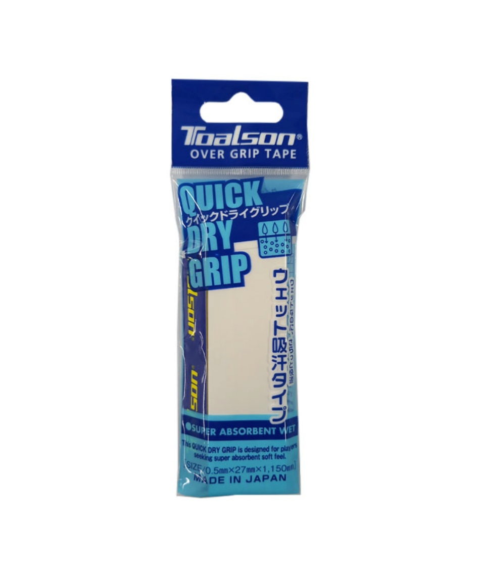 トアルソン(TOALSON) テニス バドミントン グリップテープ QUICK トアルソン(TOALSON) テニス バドミントン グリップテープ QUICK