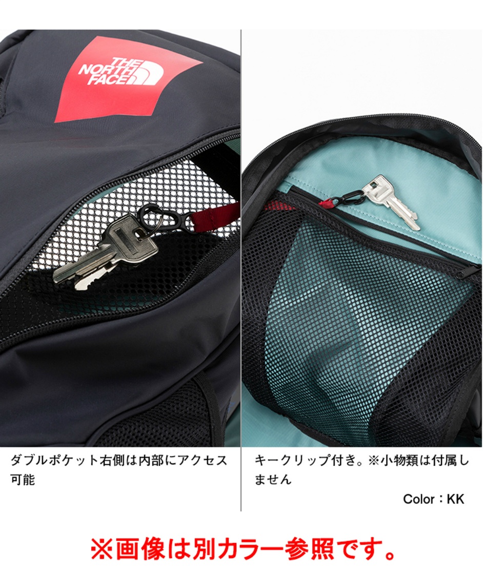 ザ・ノース・フェイス(THE NORTH FACE) リュックサック 22L ラウンディキッズ クリアレイクブルー NMJ71801 CL