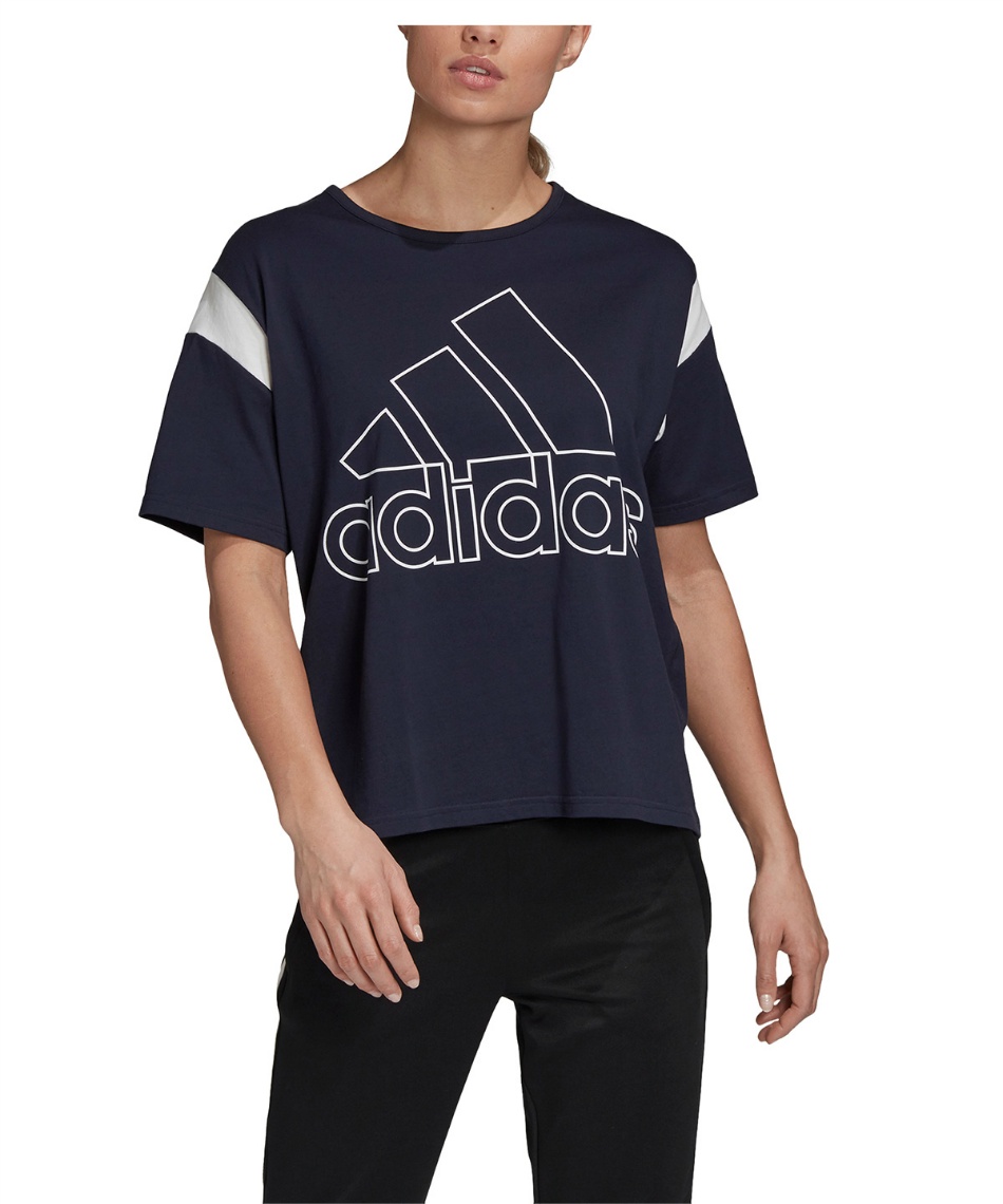 アディダス Adidas Tシャツ 半袖 ビッグロゴ ルーズtシャツ Jjw47 スポーツ用品ならヒマラヤオンラインストア 公式