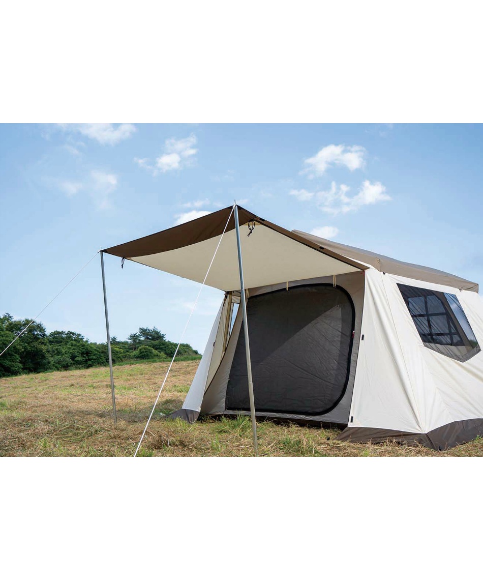 テント ロッジ型オーナーロッジ タイプ52R T/C2253 | スポーツ用品なら