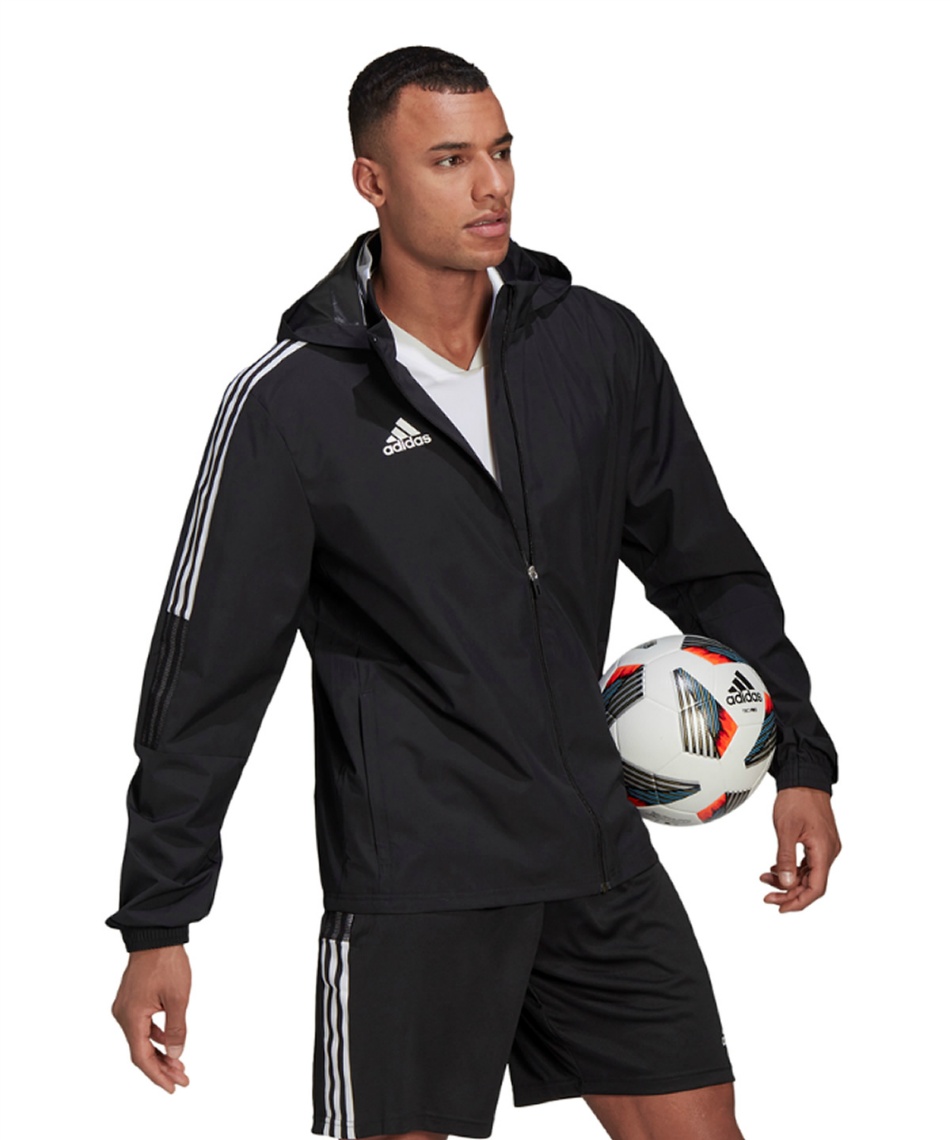アディダス Adidas サッカーウェア ウインドブレーカージャケット Tiro 21 オールウェザー ジャケット Gh4466 Jii01 スポーツ用品ならヒマラヤオンラインストア 公式