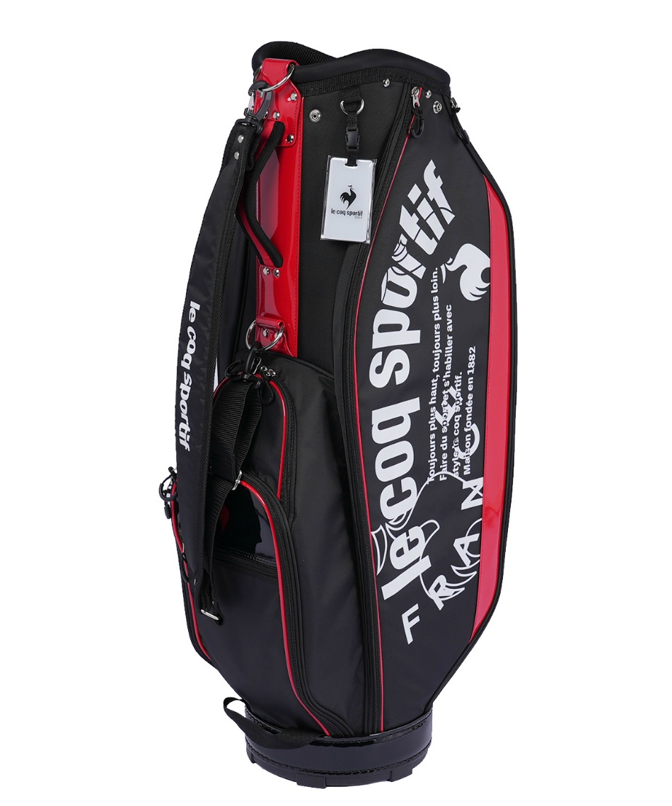 ルコック　キャディバッグ　9インチ　le coq sportif le coq sportif 在庫処分 ルコックスポルティフ ゴルフ 9.0型