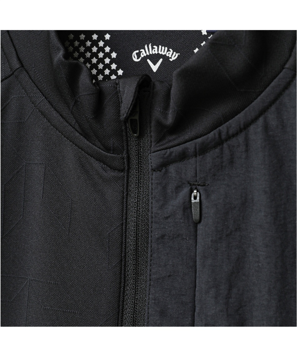 キャロウェイ(Callaway) ゴルフウェア 半袖シャツ ハーフジップ