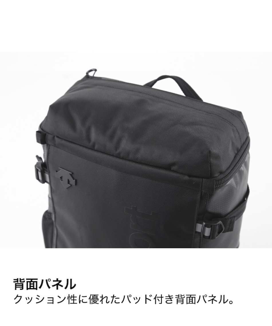 デサント(DESCENTE) バックパック スクエアバッグM 30 DMATJA04-BLKM