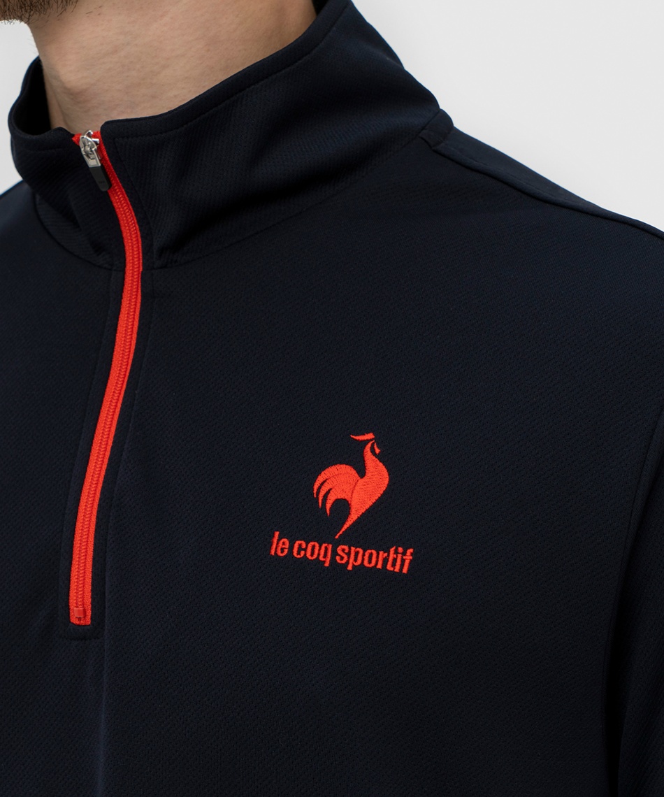 le coq sportif lecoqsportif(ルコック) エコペットハーフジップ