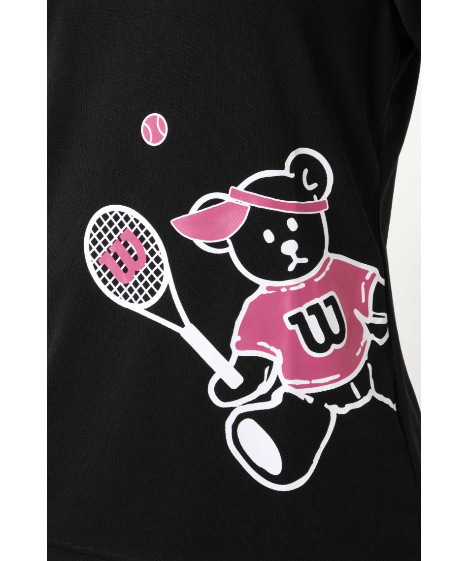 ウイルソン(Wilson) テニスウェア バドミントンウェア Tシャツ 半袖