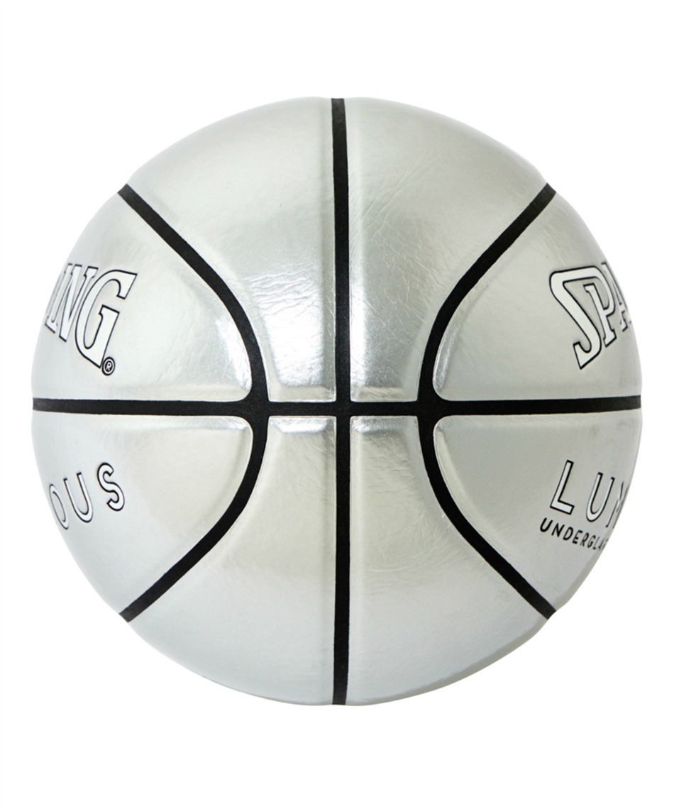 スポルディング(SPALDING) バスケットボール 7号球 ルミナスアンダーグラス シルバー ７号 77-433J