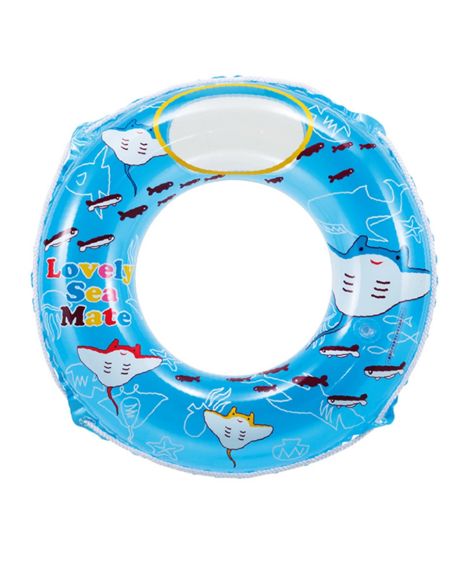 ヒオキ(HIOKI) 浮き輪 のぞけるウキワ60ブルー(マンタ) WN8160