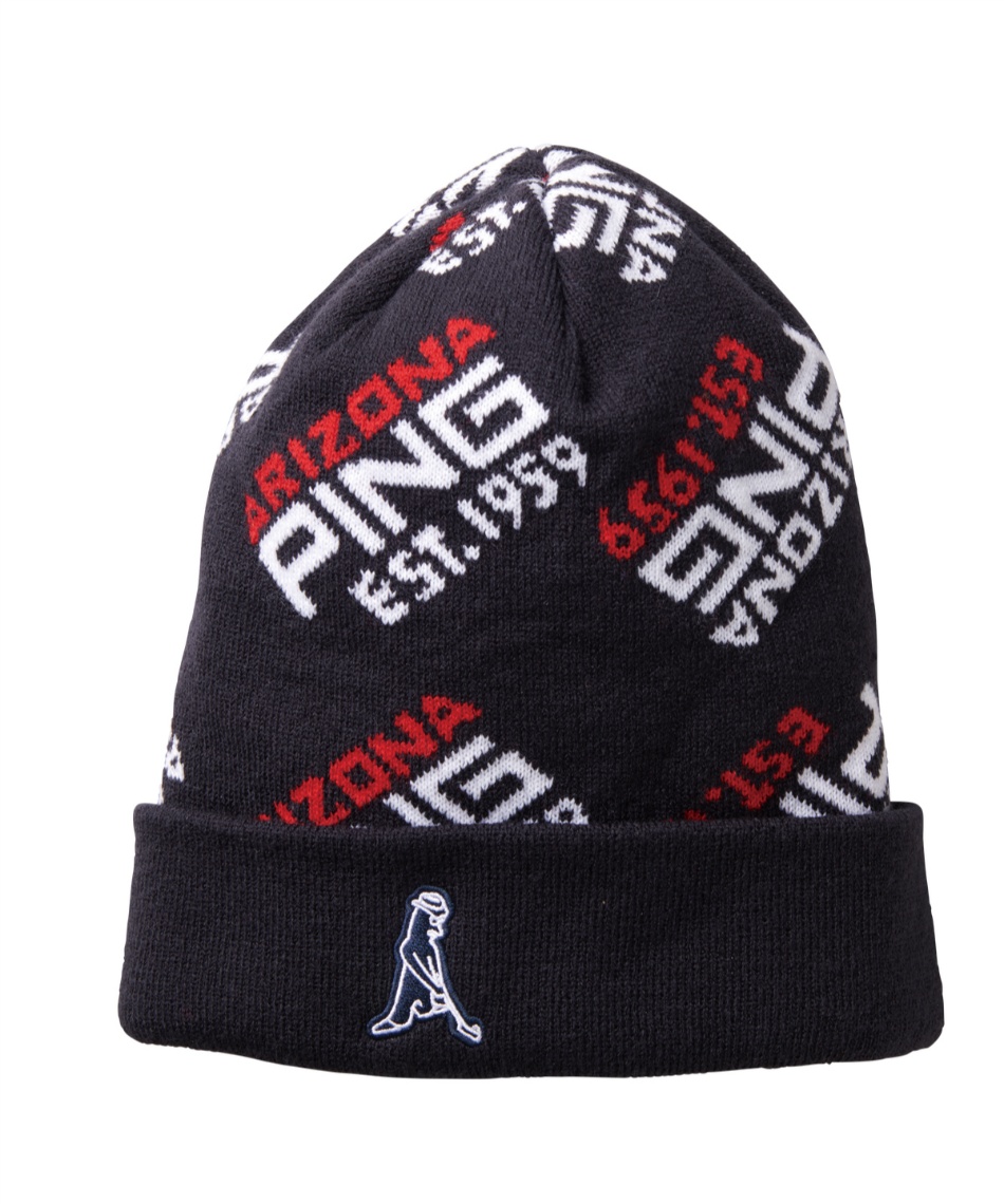 ピン(PING) ゴルフ ニット帽 ピンバイアスニット 36456 【国内正規品