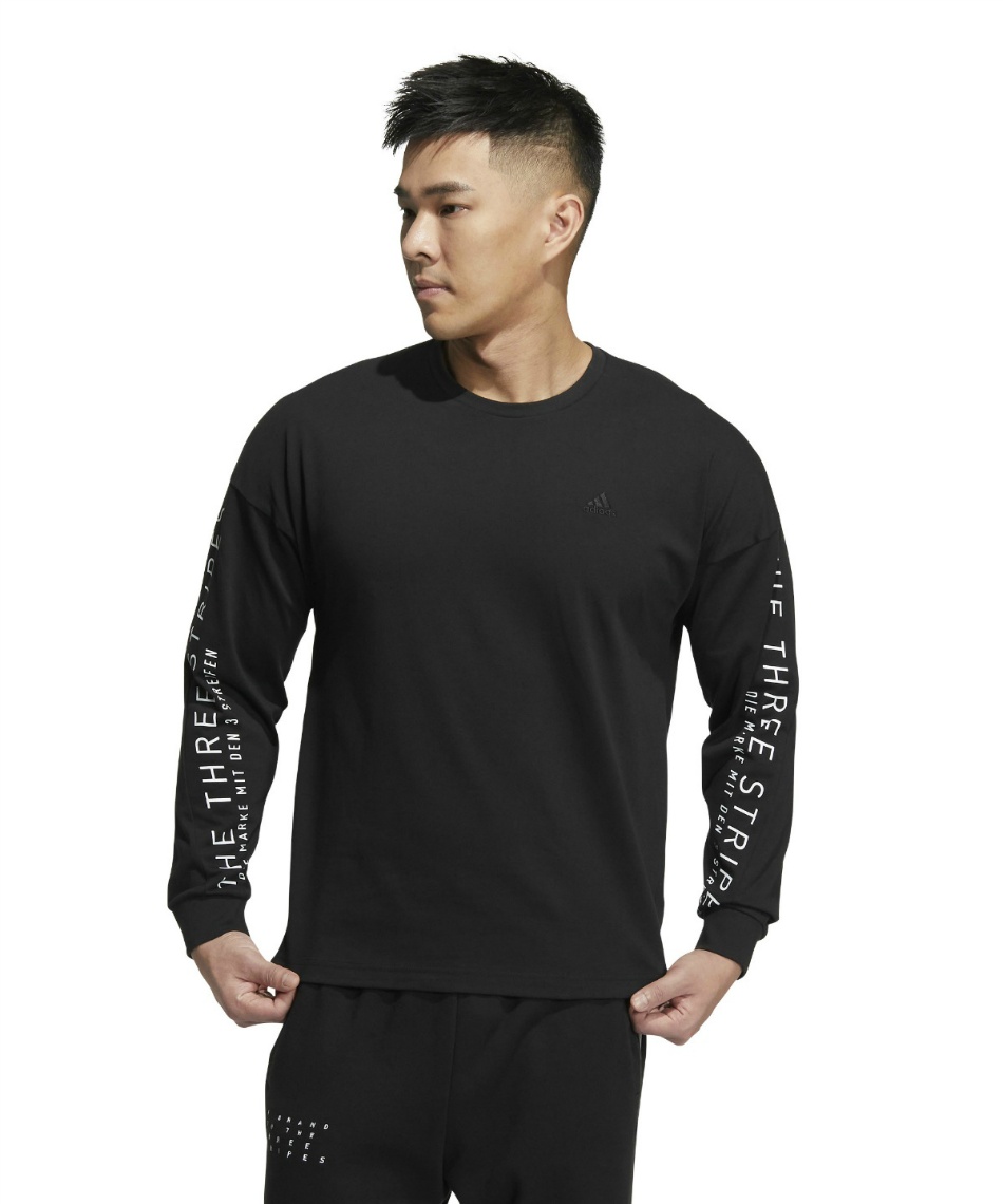 アディダス(adidas) Tシャツ 長袖 ワーディング 長袖Tシャツ HM2698