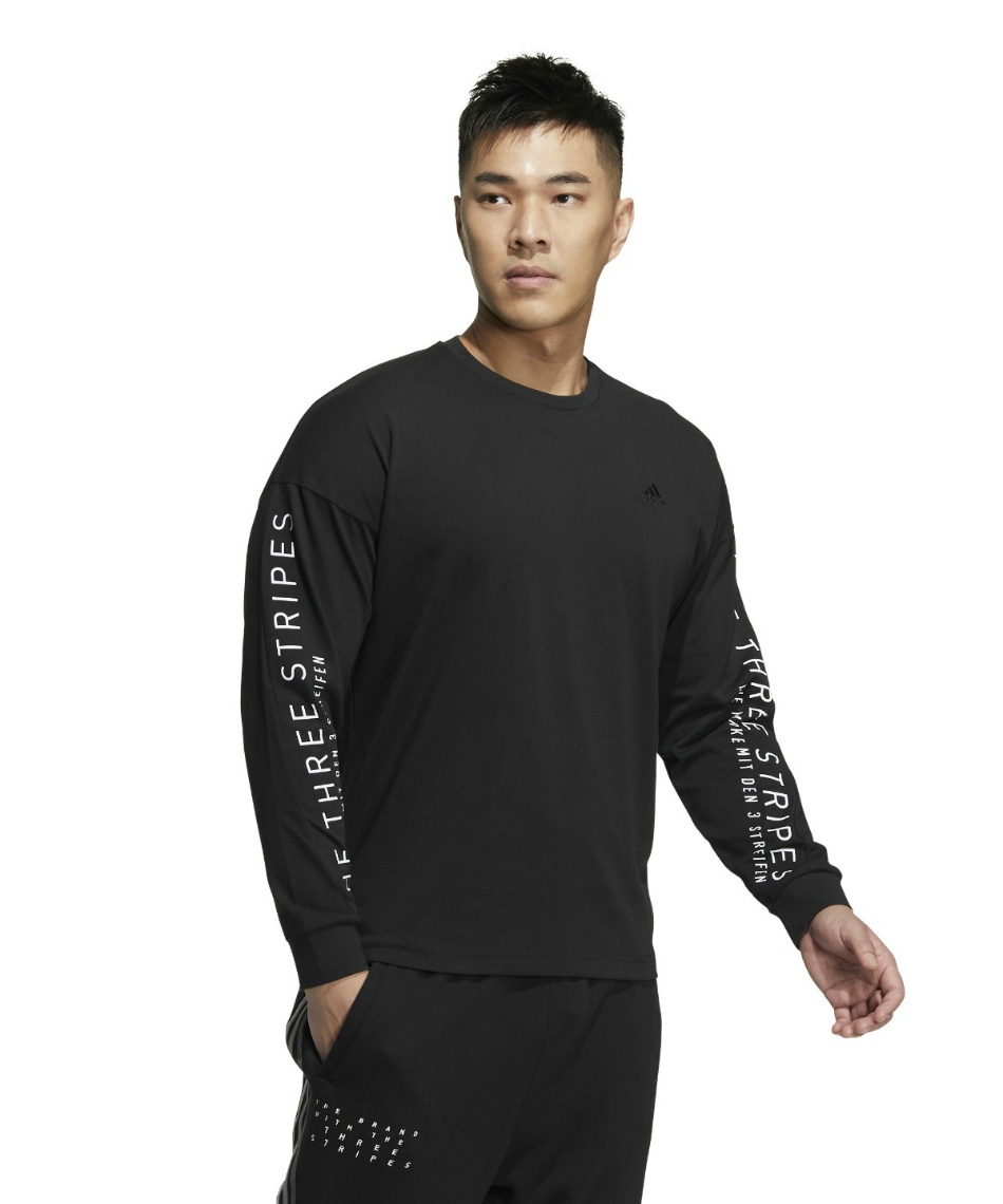 アディダス(adidas) Tシャツ 長袖 ワーディング 長袖Tシャツ HM2698