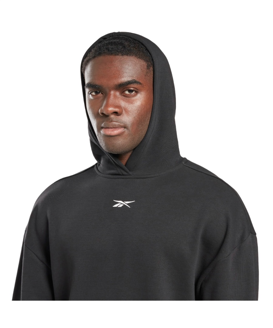 リーボック(Reebok) スウェットパーカー バックプリントフード