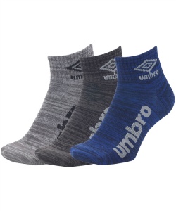 アンブロ ソックス アンブロ(UMBRO) ソックス 3足組ショートソックス UUAVJB03-MBNG
