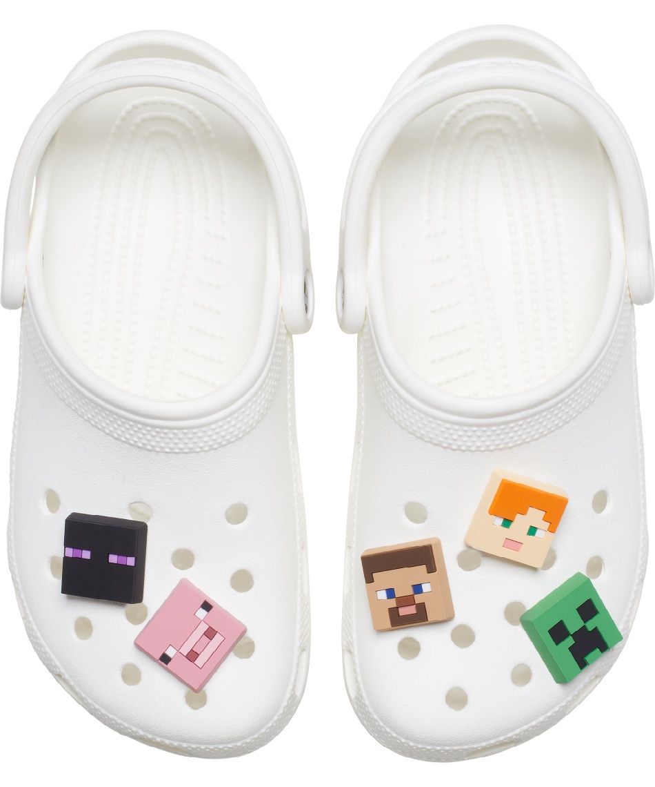 クロックス(crocs) ジビッツ チャーム マインクラフト 5PK