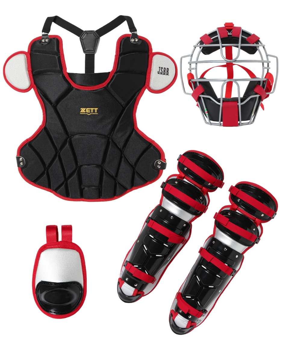 キャッチャープロテクター 軟式用 軟式防具4点セット BL3332A