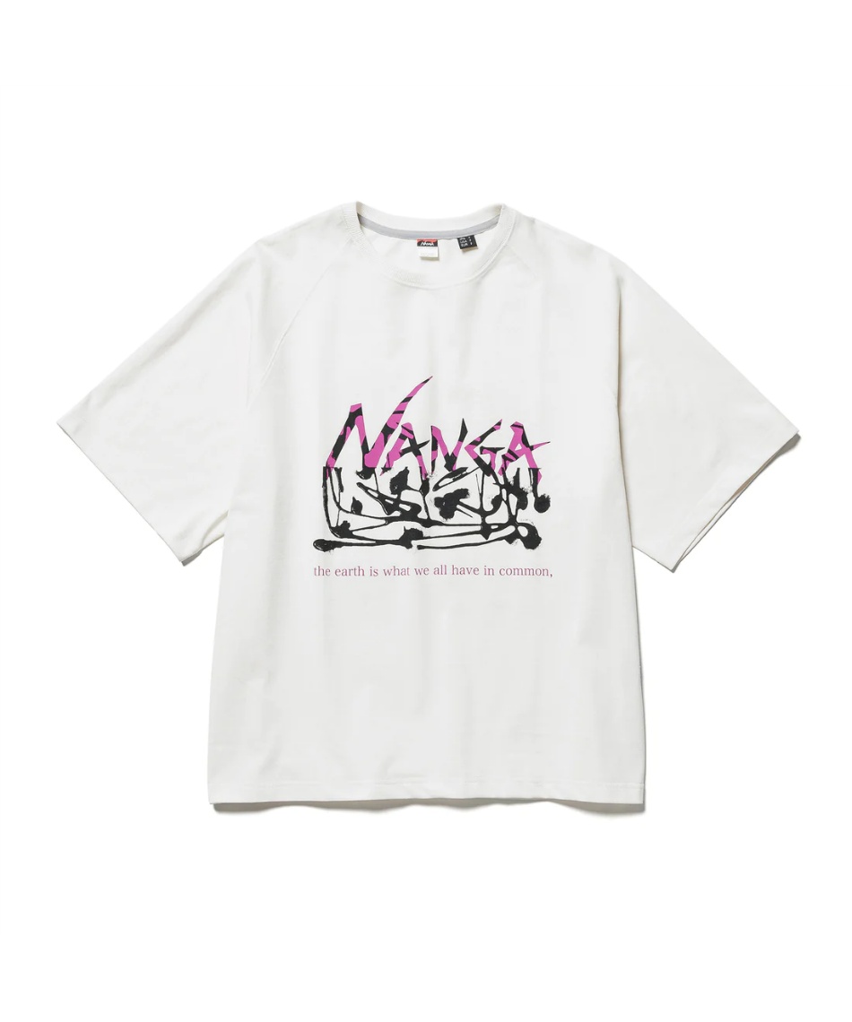 ナンガ(NANGA) Tシャツ 半袖 エコハイブリッドドリッピングフォレスト