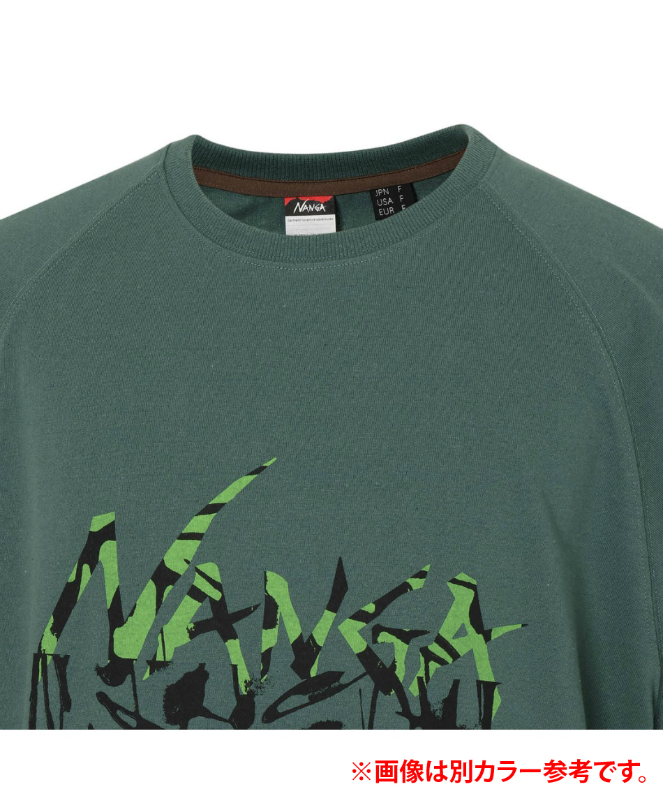 ナンガ(NANGA) Tシャツ 半袖 エコハイブリッドドリッピングフォレスト