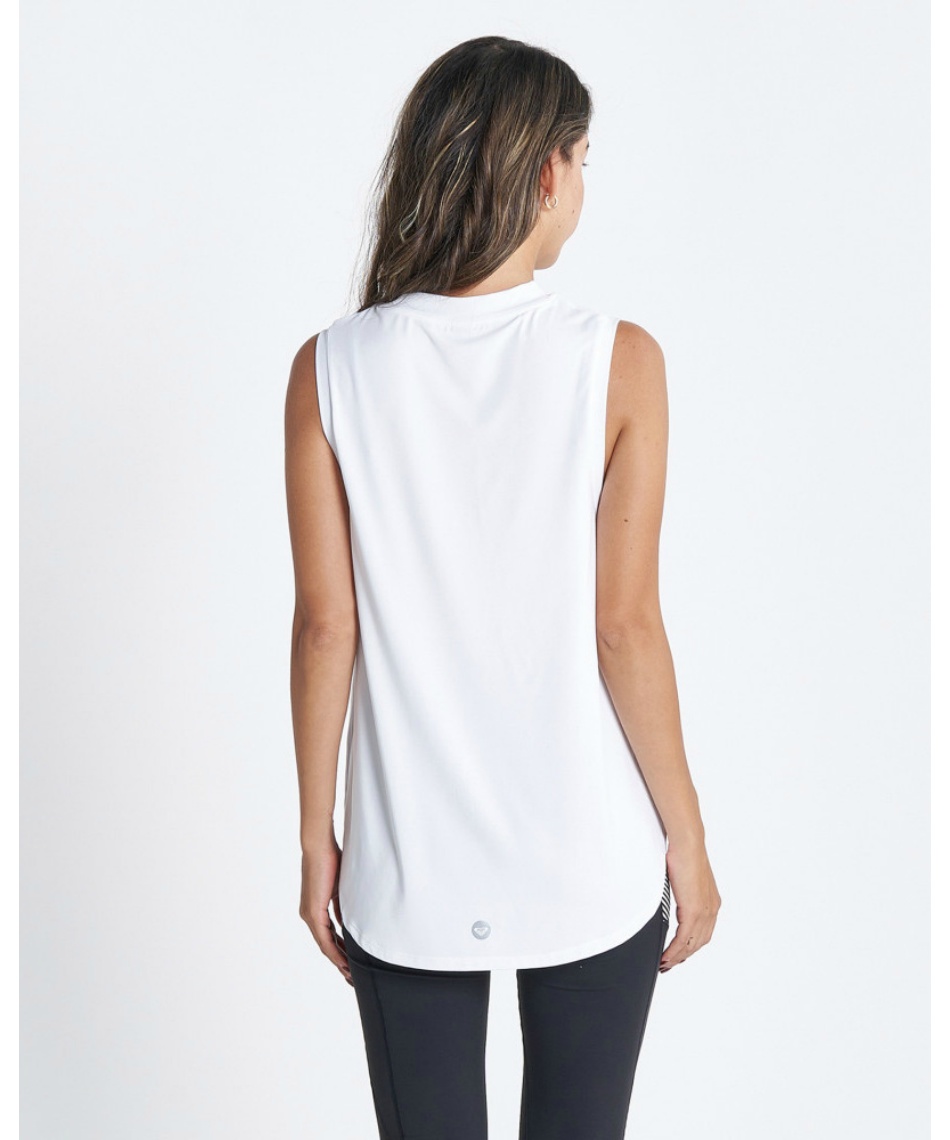 ロキシー(ROXY) ノースリーブシャツ 水陸両用 速乾 UVカット 冷感