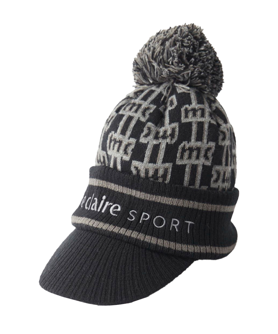 ゴルフ ニット帽 ツバ付きニットキャップ 733-905 【2023年秋冬モデル