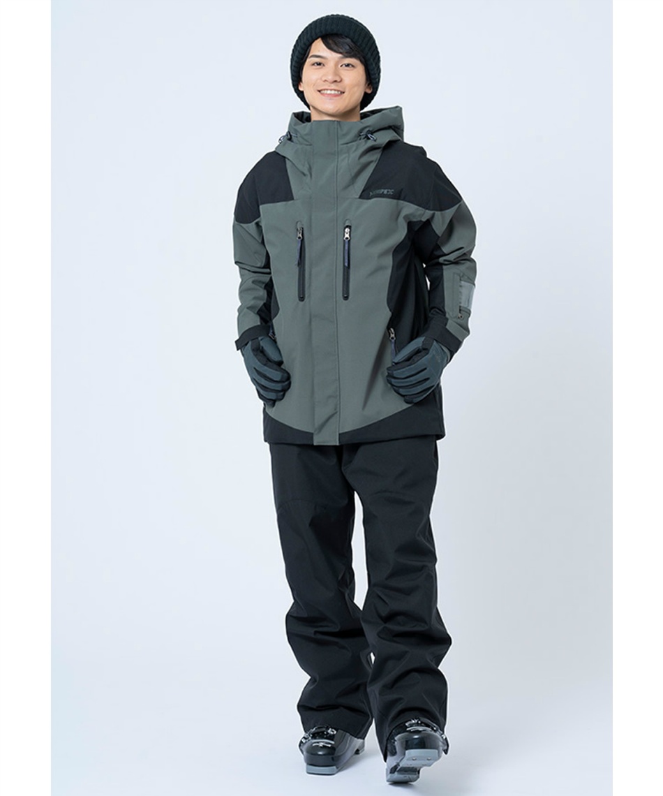 スキーウェア 上下セット SNOW ST WS-6702 【23-24 2024モデル