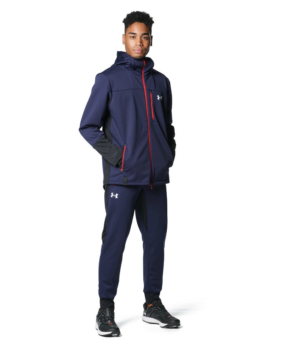 アンダーアーマー(UNDER ARMOUR) 野球 フリース パーカー UA 3レイヤー