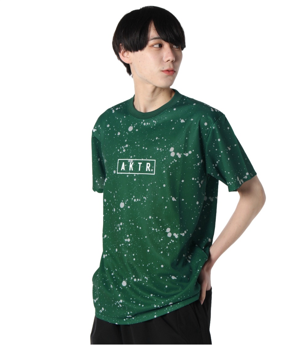アクター(AKTR) バスケットボールウェア 半袖シャツ SPLASH LOGO