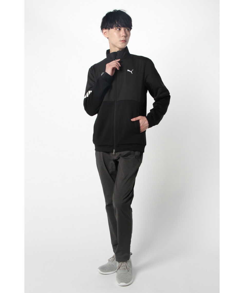 ゴルフウェア ブルゾン スウェットコンビFZジャケット 624900