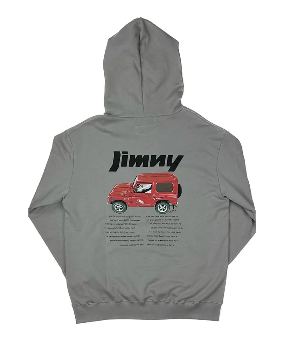 スウェットパーカーWD×JIMNY 2 ジェネレーションズパーカー843502
