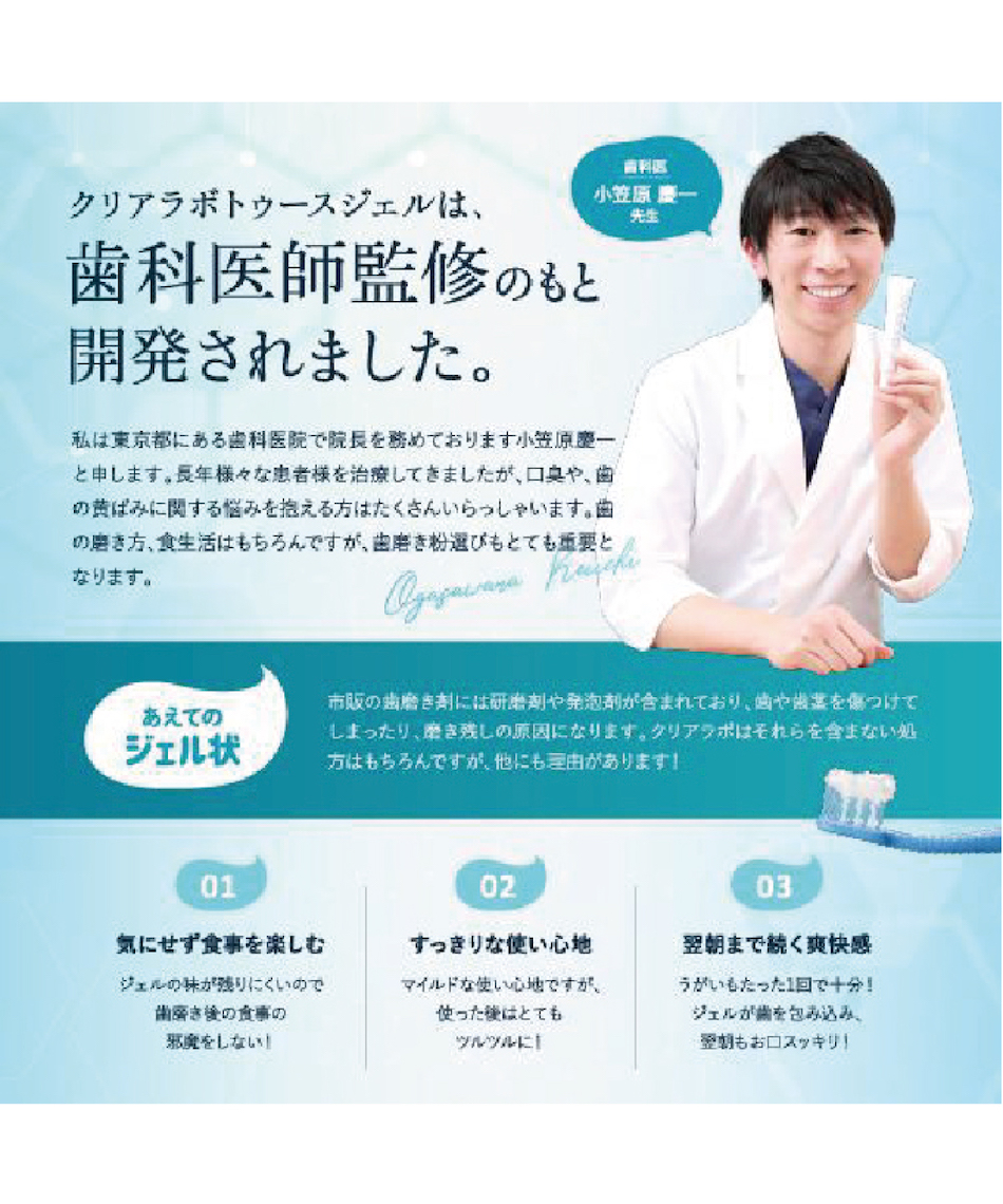 送料無料】歯みがき粉 パーフェクト トゥースジェル PERFECT TOOTHGEL