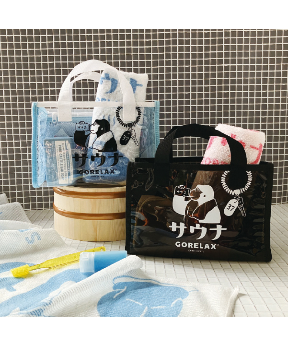 サウナグッズ 限定サ活3点セット ととのいサ活バッグ＋パタっと