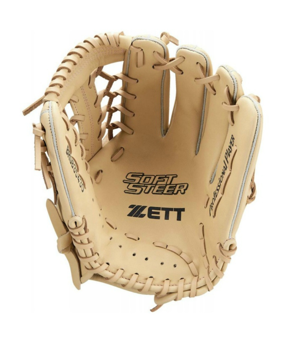 ETT SOFT STEER 軟式グローブ ベージュ ゼット ZETT SOFT STEER ソフトステアシリーズ オールラウンド用