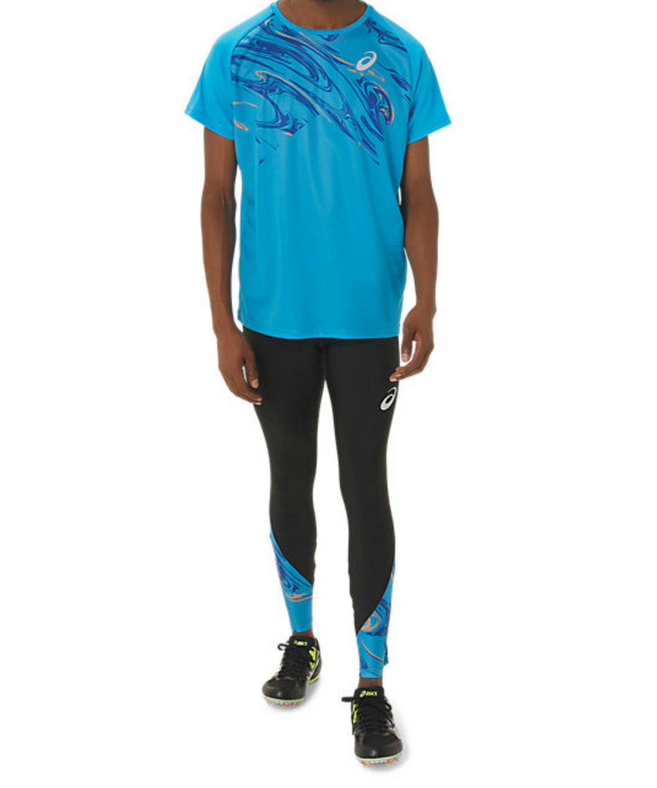 アシックス(asics) ロングタイツ グラフィックロングタイツ 2091A612