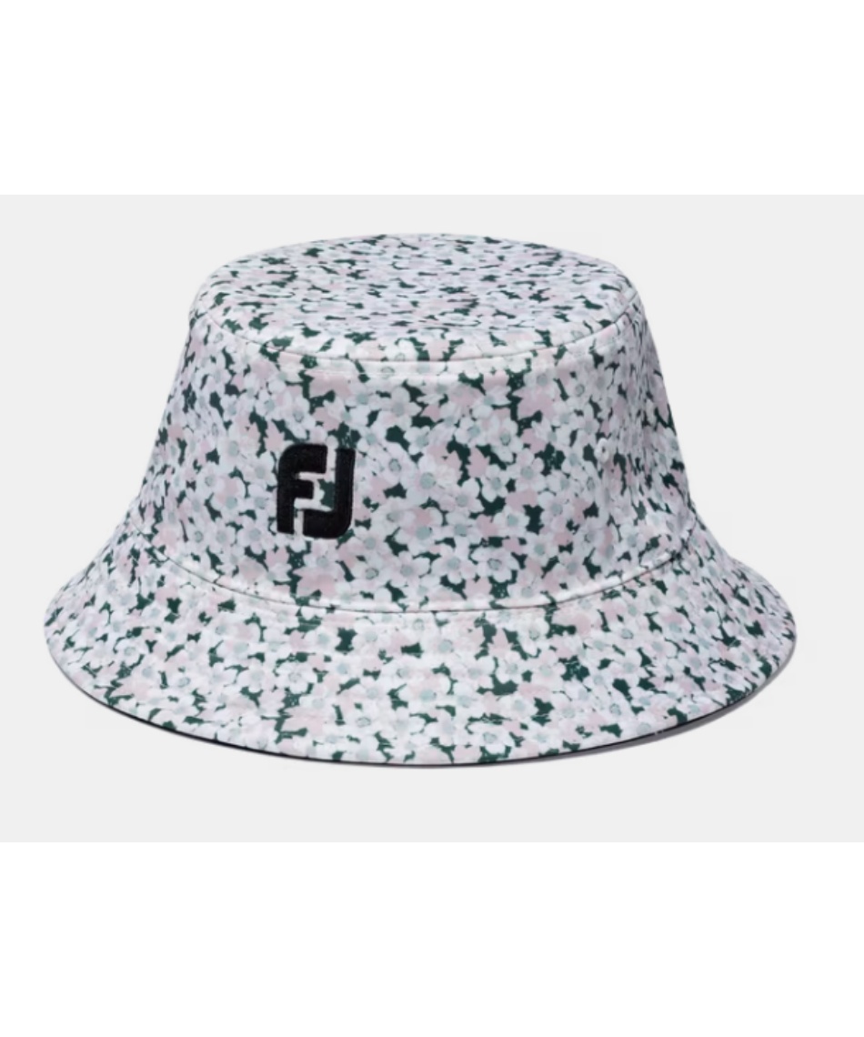 フットジョイ(FootJoy) ゴルフ ハット 撥水フラワープリント