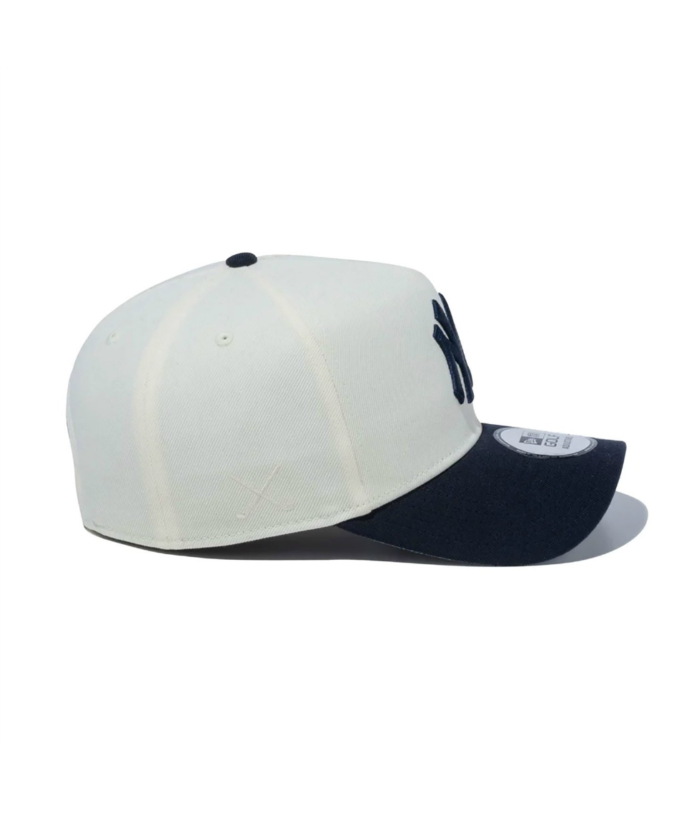 ニューエラ(NEW ERA) ゴルフ キャップ 9FORTY A-Frame MLB 2-Tone ニューヨーク・ヤンキース クロームホワイト/ネイビー 14109269