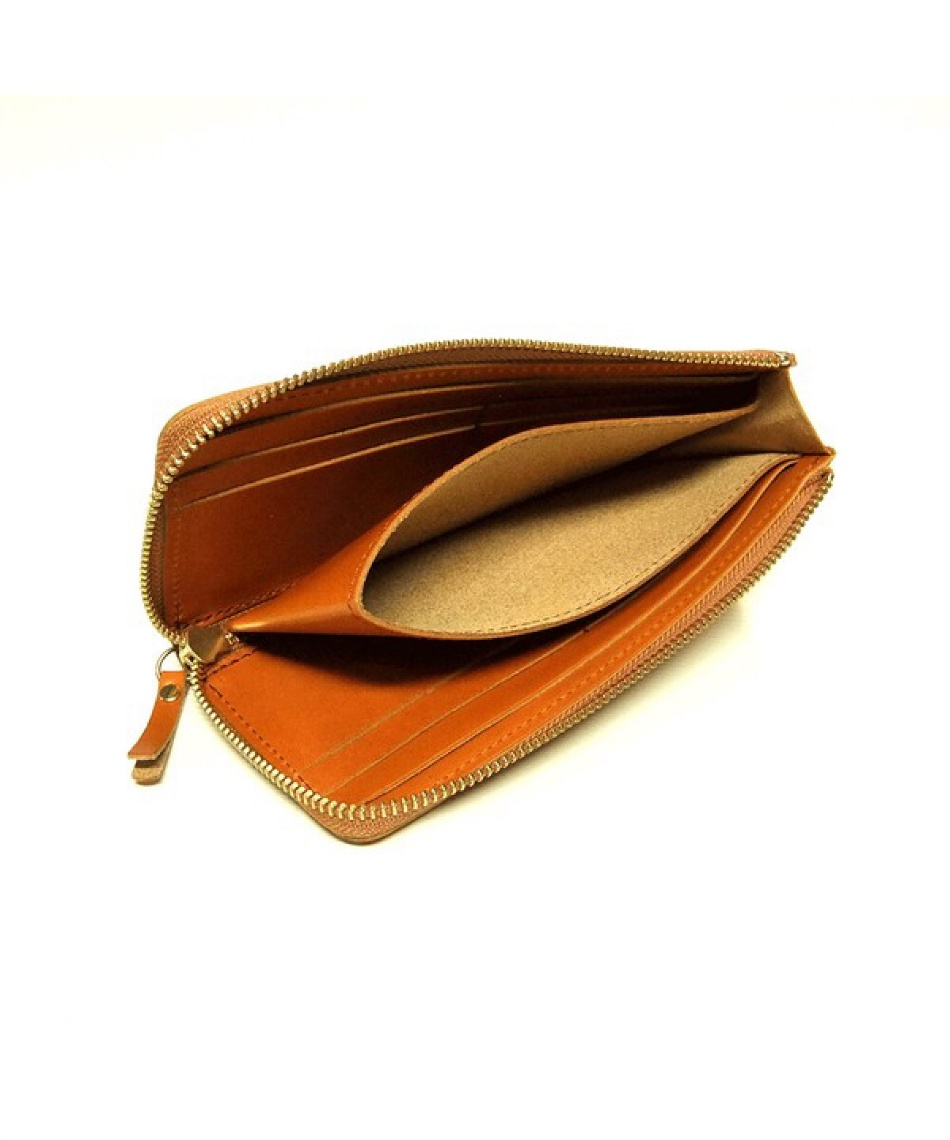 財布 栃木レザーL字ファスナー長財布 HB368QG | スポーツ用品なら