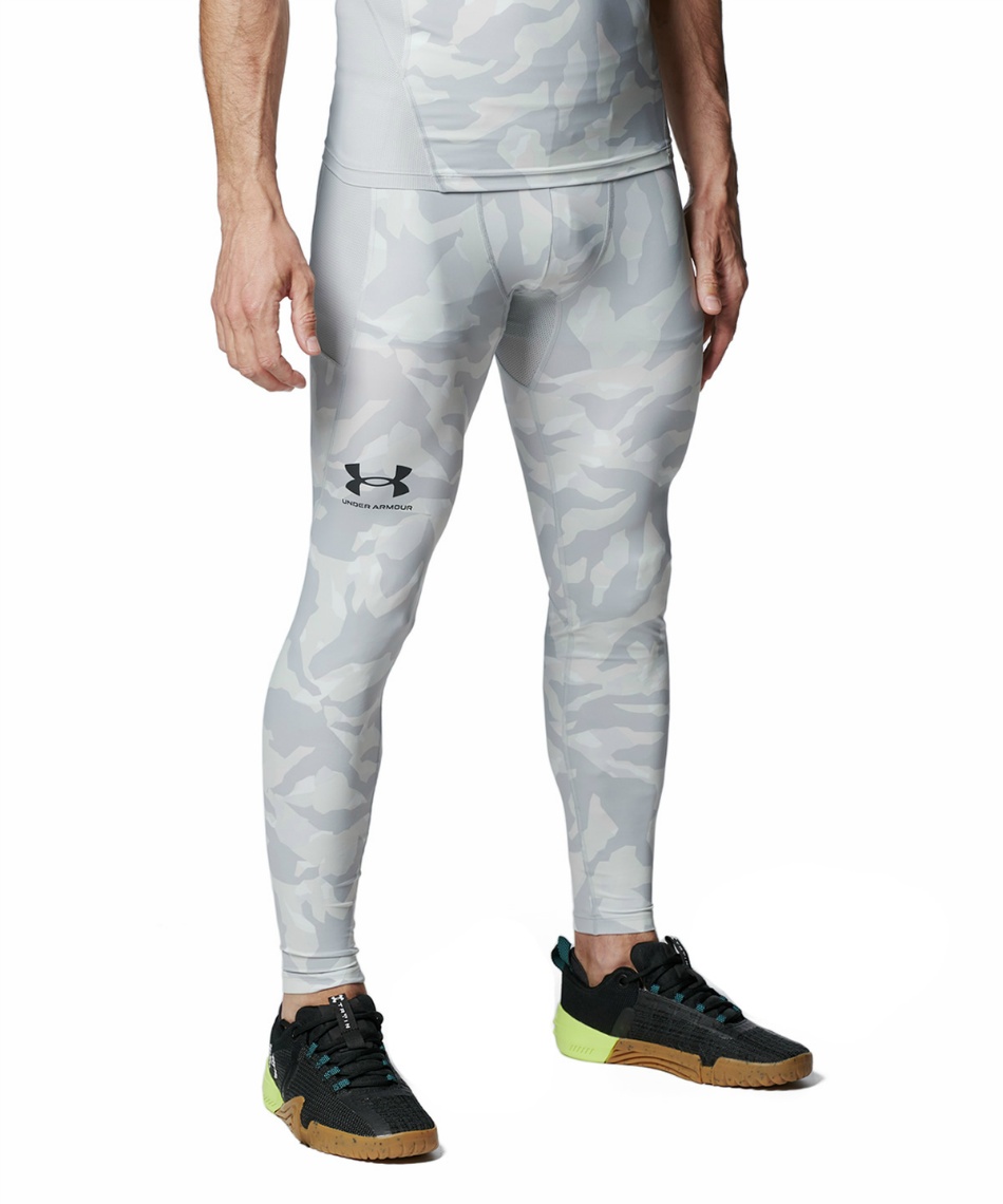 ロングタイツ UA ISO-CHILL Legging Novelty 1384788-011