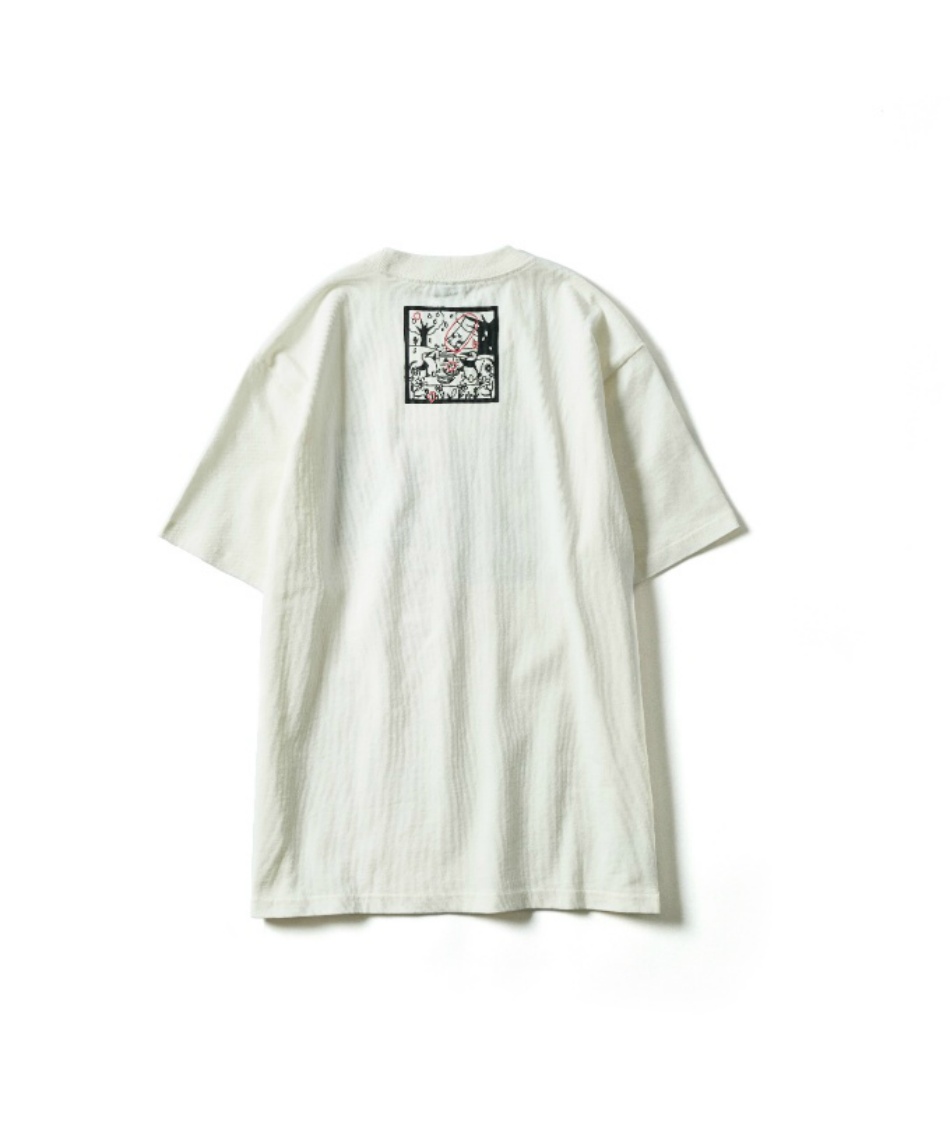 Tシャツ 半袖 Mistake Hunti T 間違い探し Tシャツ CH11-2415 White