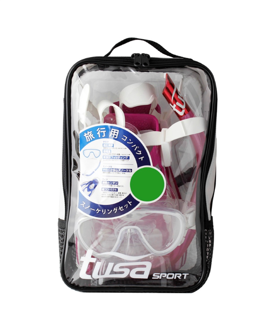 【店頭受取不可】 ツサ スポーツ(TUSA SPORT) シュノーケリングセット シュノーケリングギア3点セット UP3000 ‥