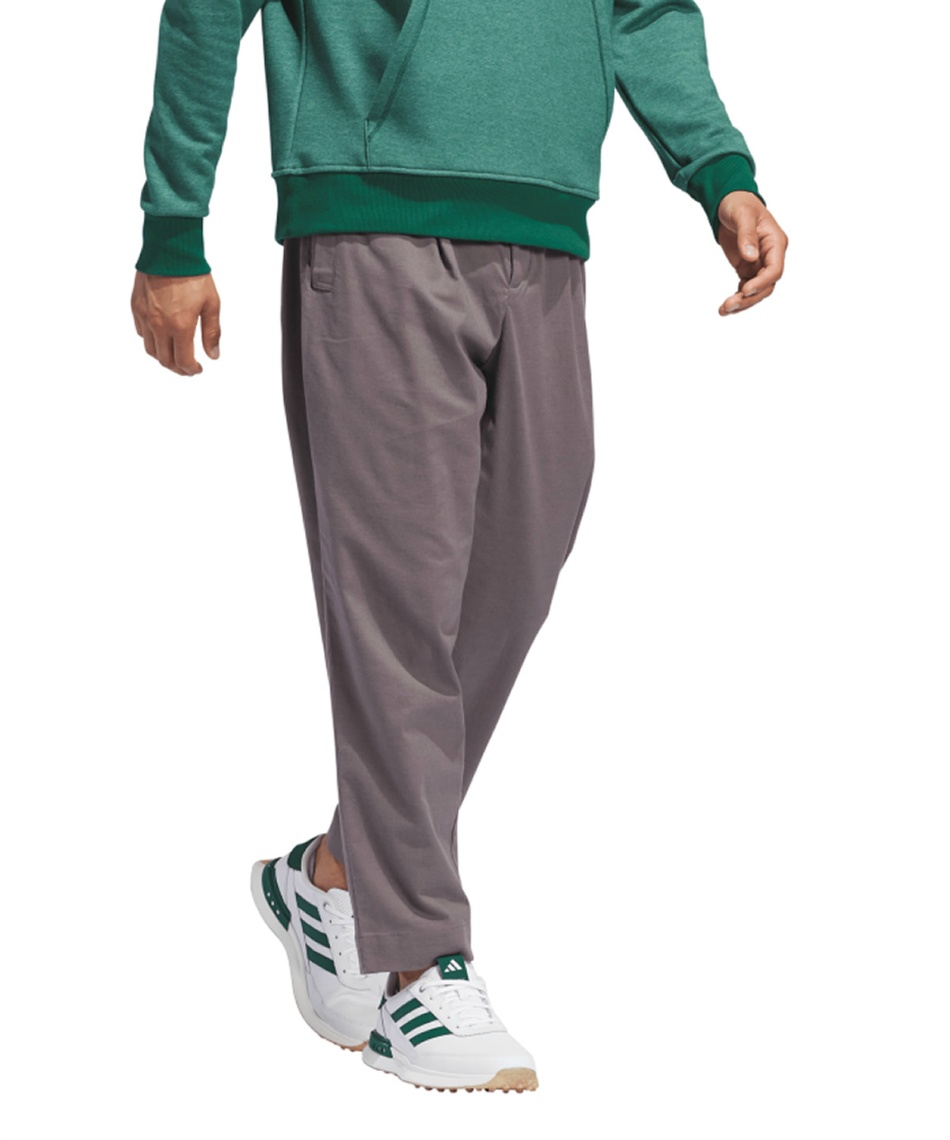 adidas - 新品L  adidas  ゴルフ プライムグリーン コーデュロイアンクルパンツ adidas アディダス ゴルフウェア BO105 PRIMEGREEN コーデュロイ