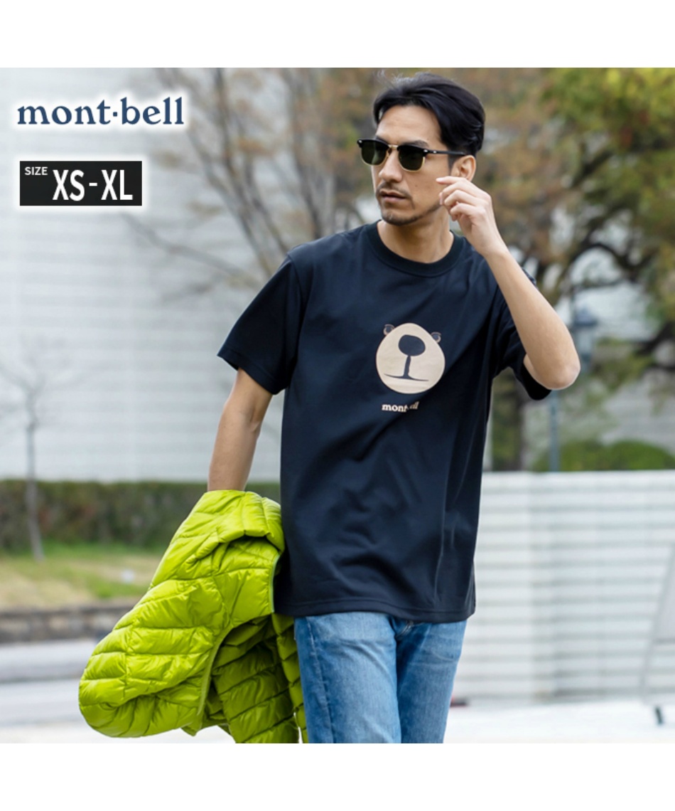 Tシャツ 半袖 WIC.T モンタベア フェイス 1114735 BK | スポーツ用品