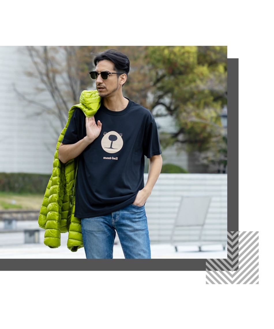 Tシャツ 半袖 WIC.T モンタベア フェイス 1114735 BK | スポーツ用品