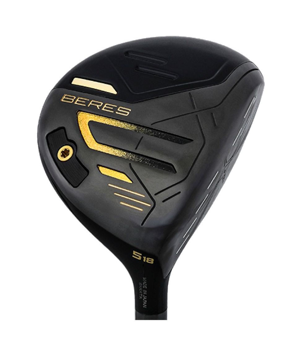 本間ゴルフ(HONMA) ゴルフクラブ フェアウェイウッド ベレス 09 ARMAQ FX Black シャフト BERES 09 FAIRWAY WOOD 【2024年モデル】