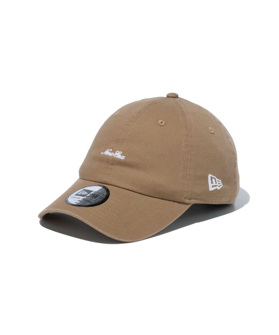 fit茶色キャップ ニューエラ(NEW ERA) 帽子 キャップ カジュアルクラシック Strap Logo