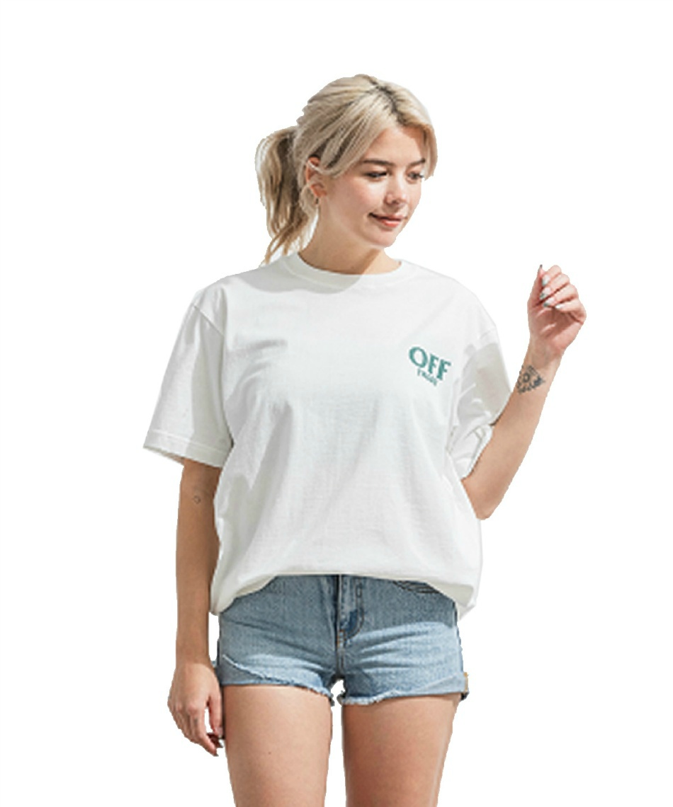 獲得ポイント54pt 【送料無料】オフショア(OFFSHORE) Tシャツ 半袖CLASSIC TAG TEEOS24-2CS-005 メンズ WHITE M