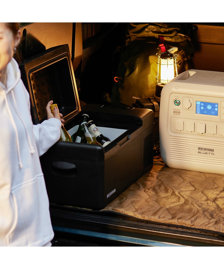 ポータブル冷蔵冷凍庫 20L IPD-2A B 【ご自宅配送限定】‥ | スポーツ