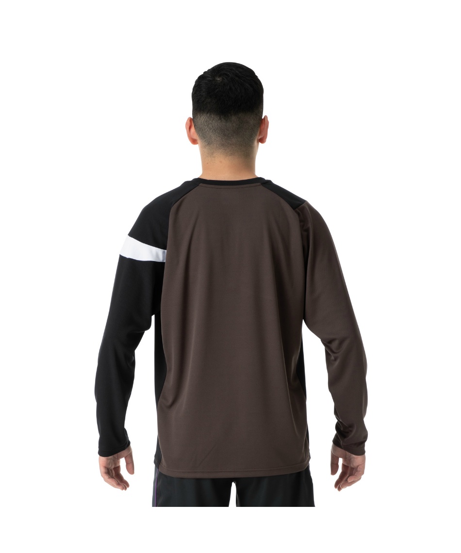 テニスウェア バドミントンウェア Tシャツ 長袖 ユニロング
