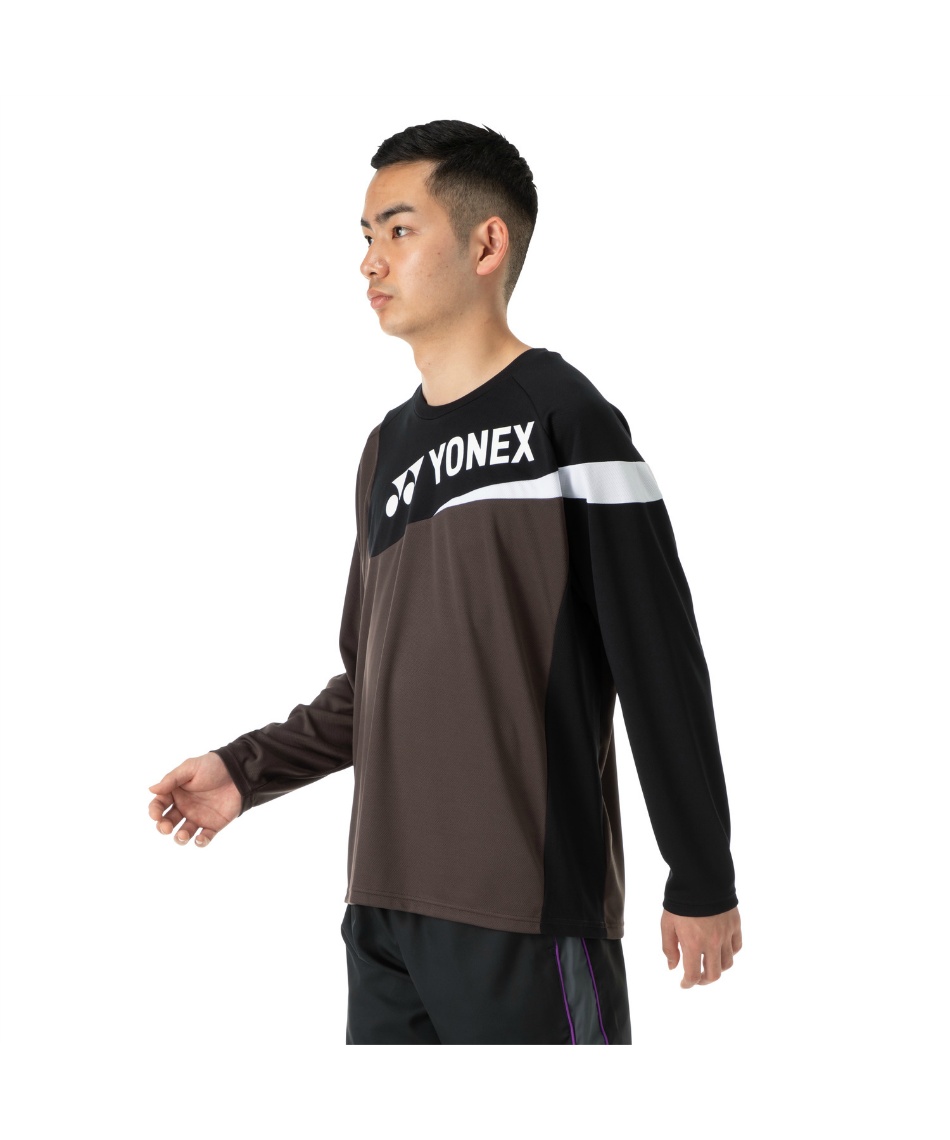 テニスウェア バドミントンウェア Tシャツ 長袖 ユニロングスリーブT