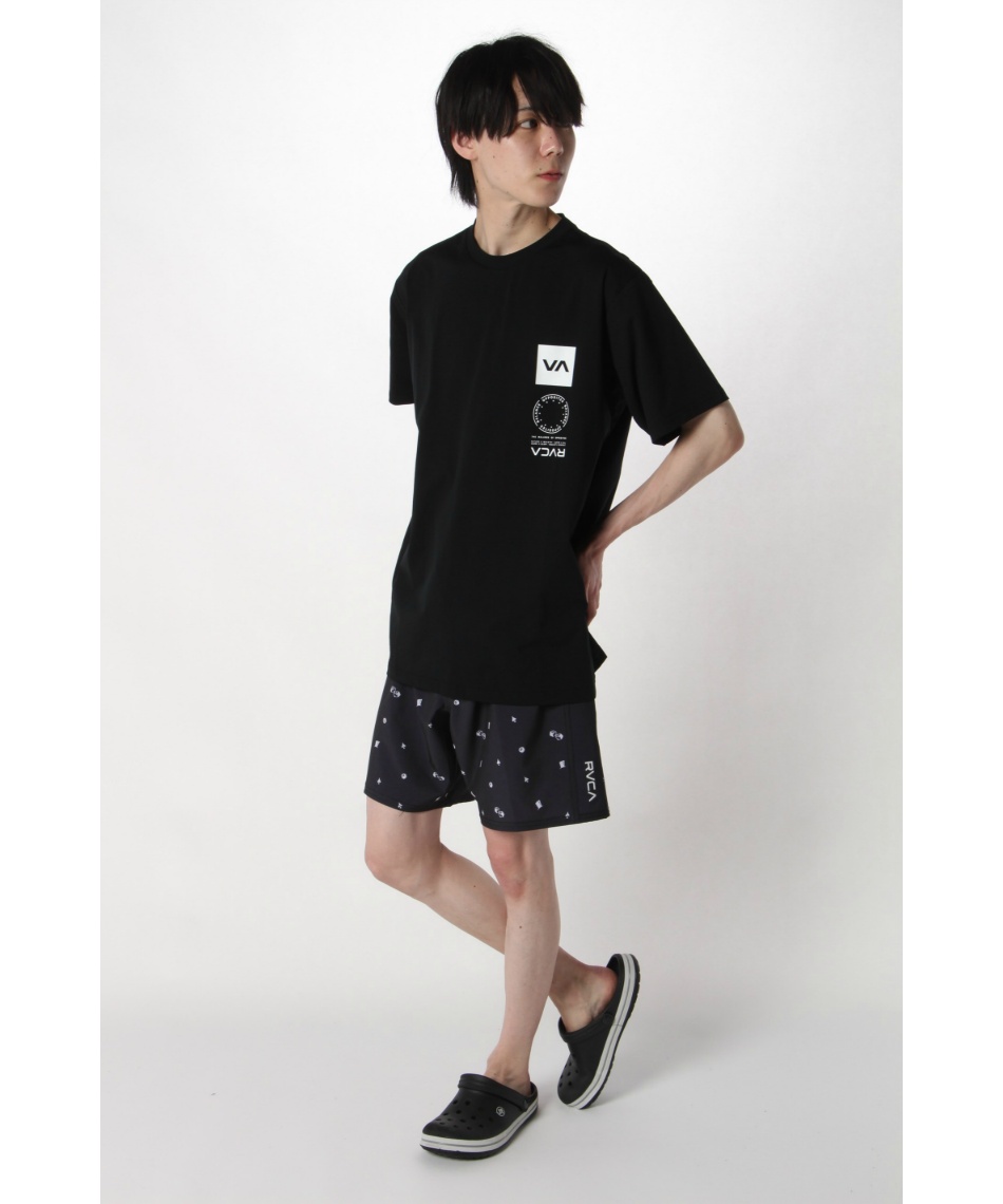 ルーカ(RVCA) ラッシュガード 半袖 ラッシュTシャツ BE041804