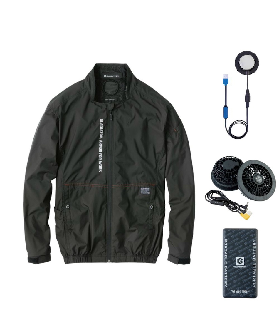 グラディエーター(GLADIATOR)×VOLTCOOL LITE+ 空調ウェア